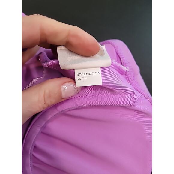 Kate Spade Colorblock One-Piece Swimsuit Raisin Small NWOT - Picture 10 of 10